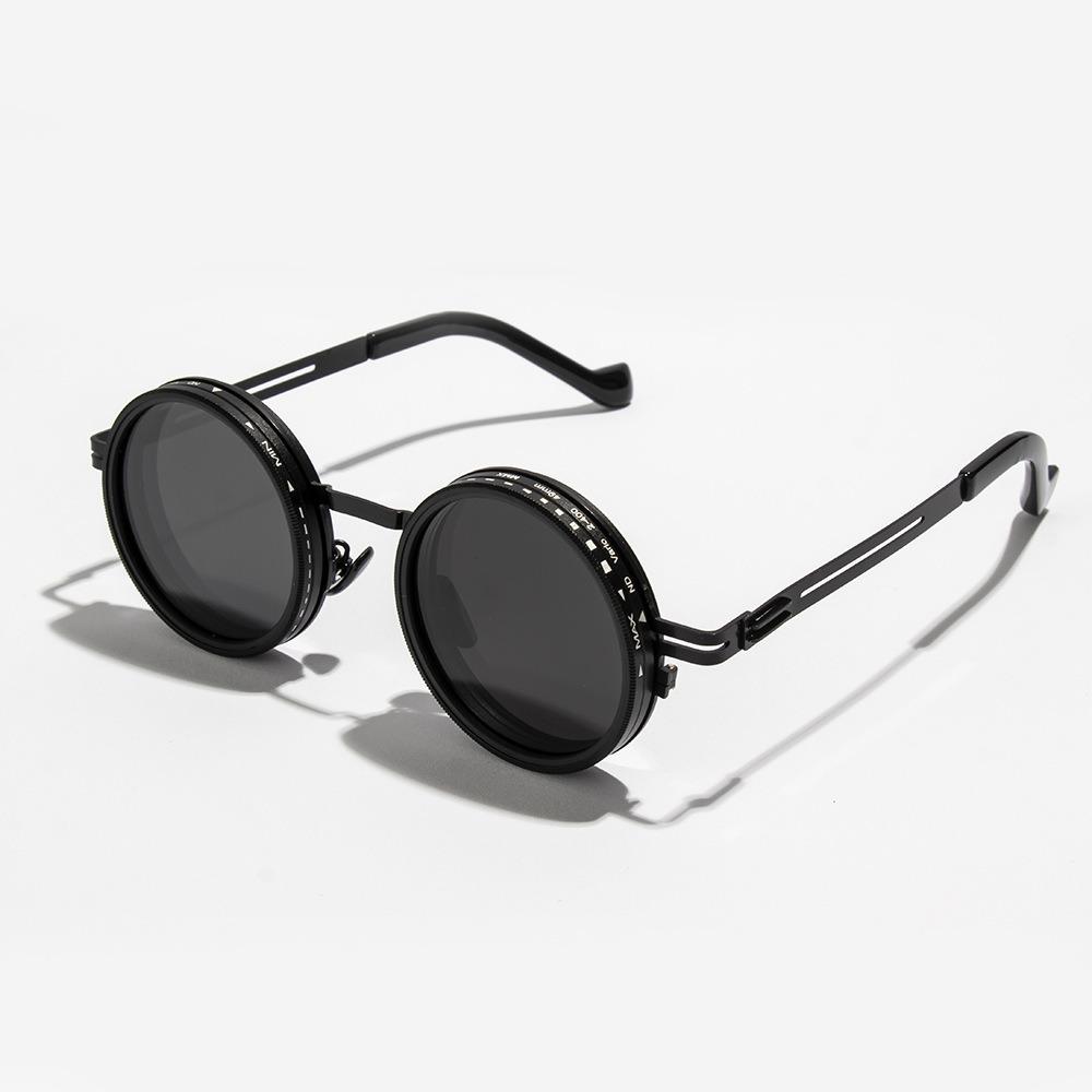ND2-400 Adjustable Dimming Glasses 9 Level ND Filter Fishing Sunglasses UV400 With Glasse Case Polarized Sunglasses Outdoor чёрный 888 Auto Parts Town