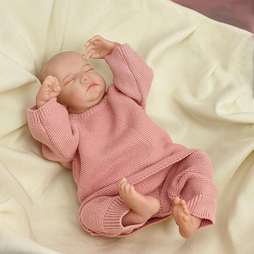43 см Levi Lifelike Reborn Baby Doll, ручная работа, 3D-раскрашенная кожа, все тело, силикон, винил, мальчик, девочка, мягкое тканевое тело, рождественский подарок 43cm baby boy beige Athendoll Zone