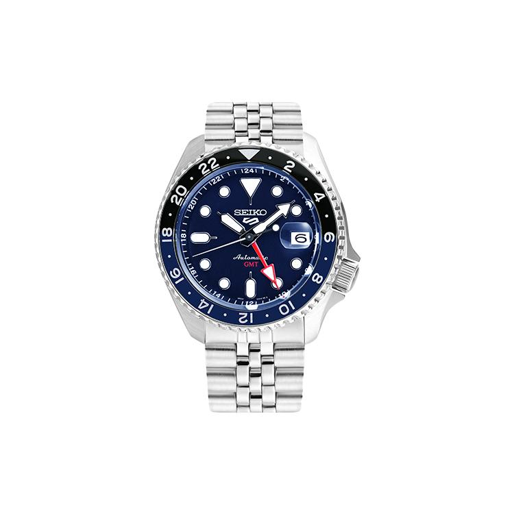 SEIKO 5 NEW SPORT Механические часы с браслетом из нержавеющей стали Мужские часы Синий циферблат SSK003K1 Gentleman Blue blue