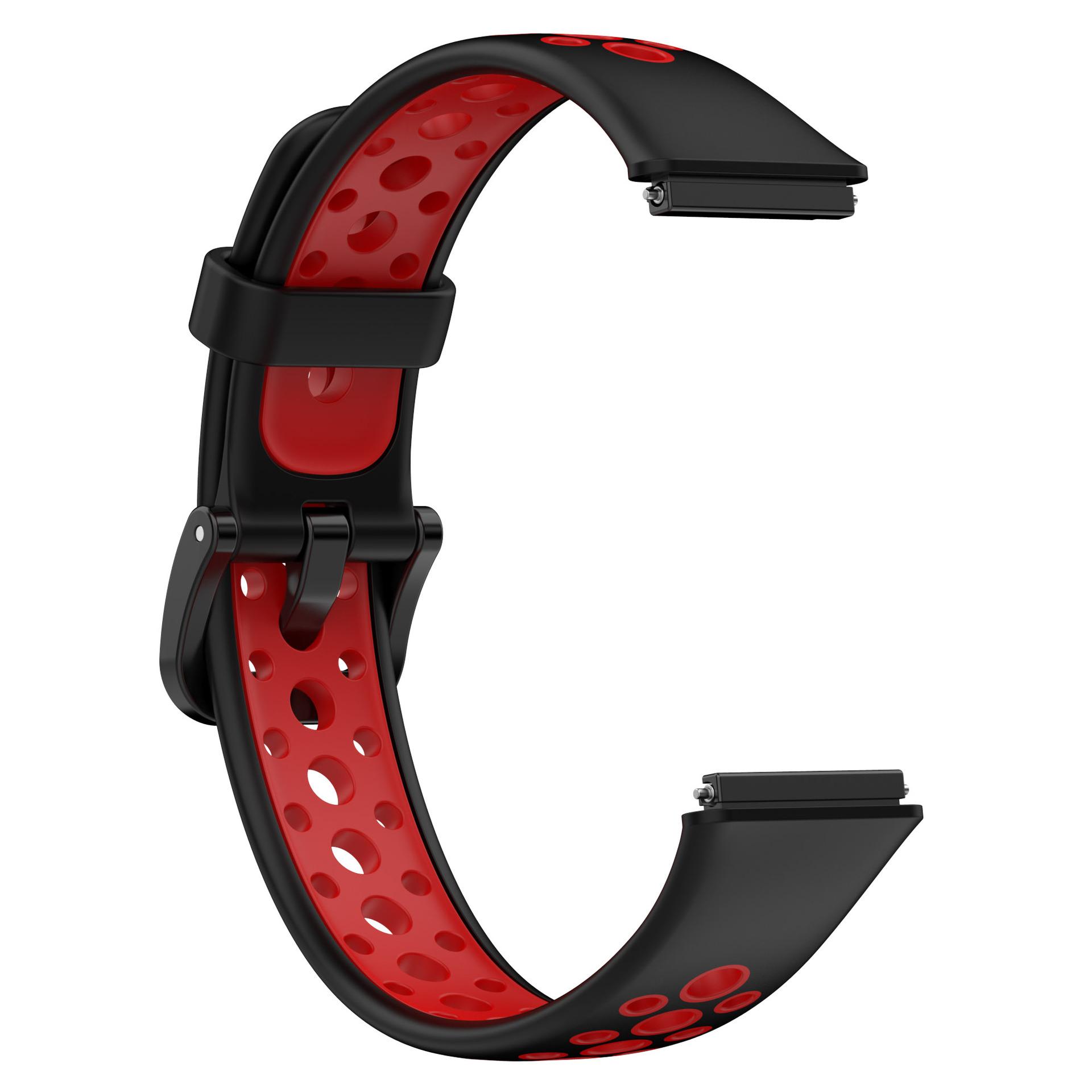 Силиконовый ремешок для браслета для Huawei Band 7/Band 8, сменный ремешок для часов Huawei Band 7 NFC, аксессуары для часов For Huawei Band 7 black Smartwatch Accessories