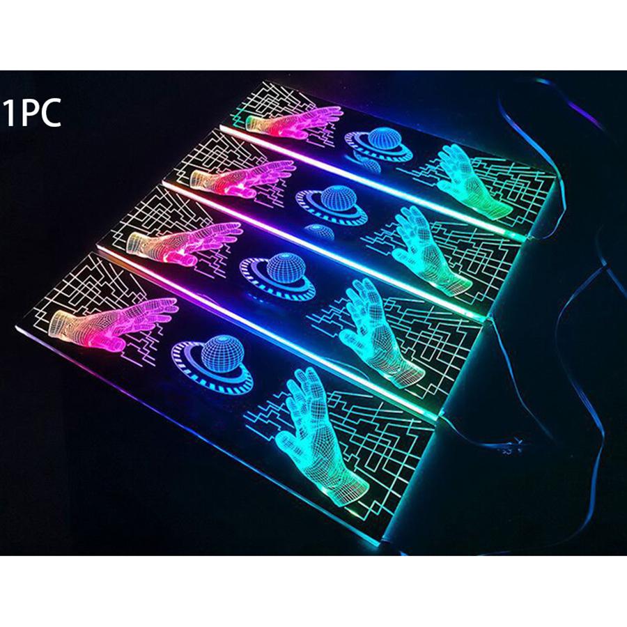 30см RGB Задняя панель для видеокарты GPU и корпуса игрового ПК ARGB светодиодная подсветка Aura SYNC blue PHYUN-autoparts