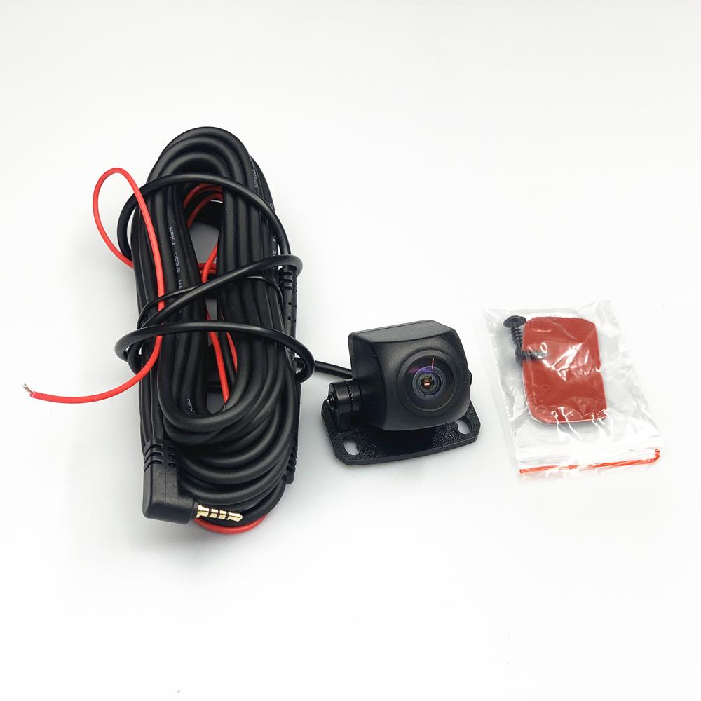 4PIN AHD 1080P Автомобильная камера заднего вида с кабелем 5,5 м и разъемом 2,5 мм для автомобильного видеорегистратора, зеркального видеорегистратора black FYUU-autoparts
