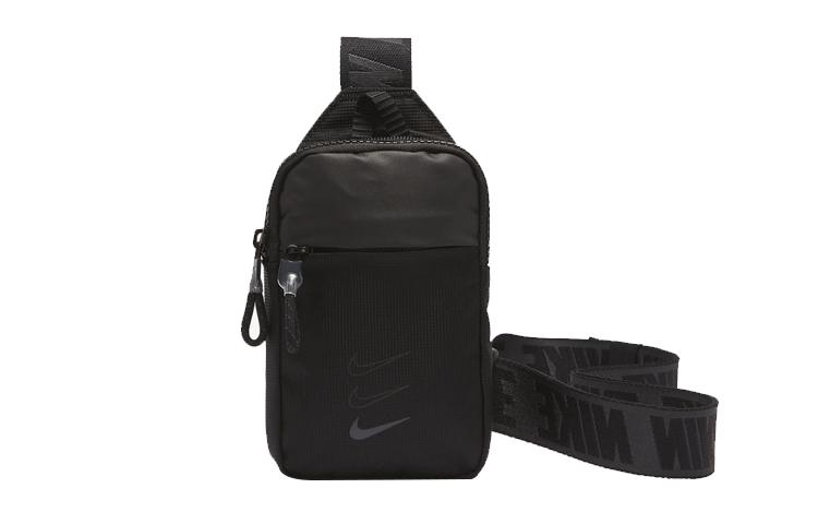 Сумка-чехол для телефона Nike из полиэстера и нейлона, Сумка через плечо, Сумка-кроссбоди, Поясная сумка, Сумка-слинг, Маленькая, Унисекс, Черная, BA5904-011 gray