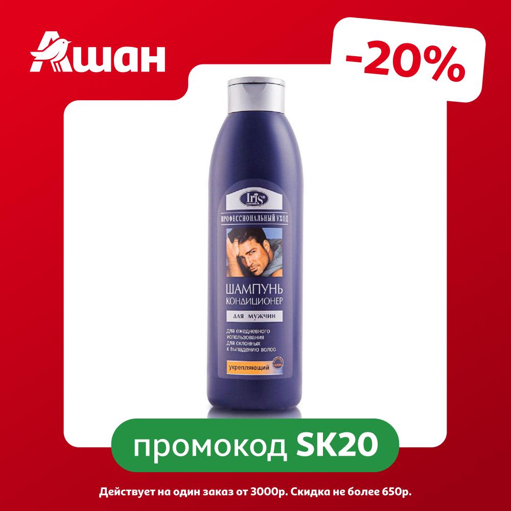 Шампунь для волос Iris Men Профессиональный уход Укрепляющий, 1 л