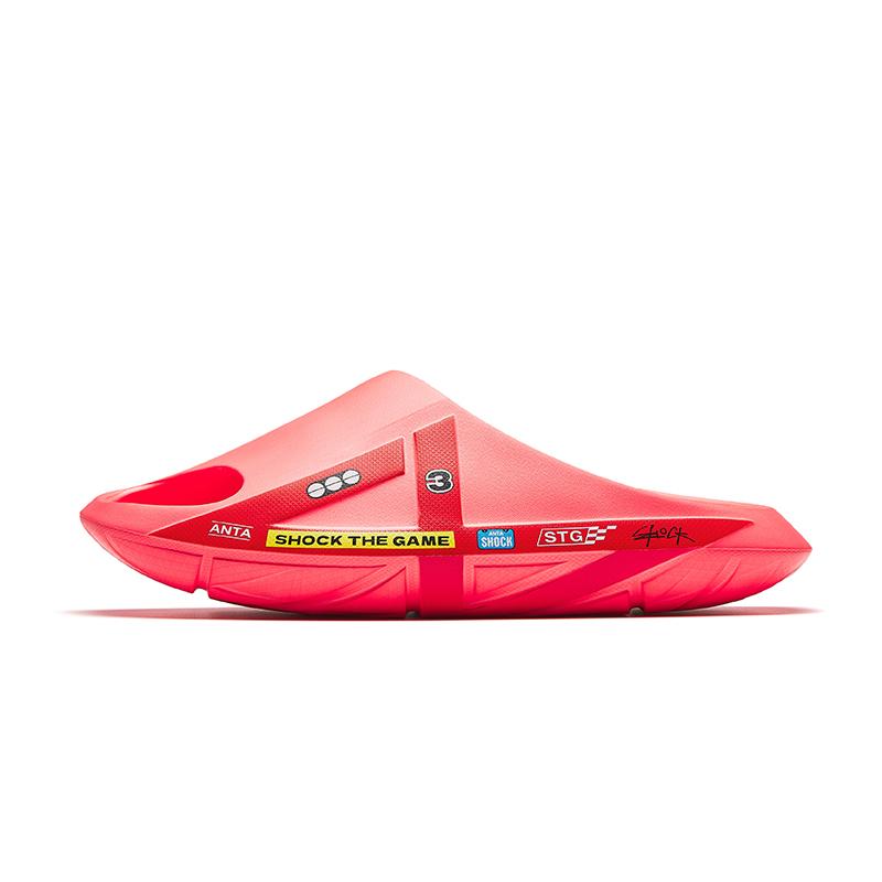 Anta STG Men EVA Cushioned One-Strap Slippers 112621807-4 40 red