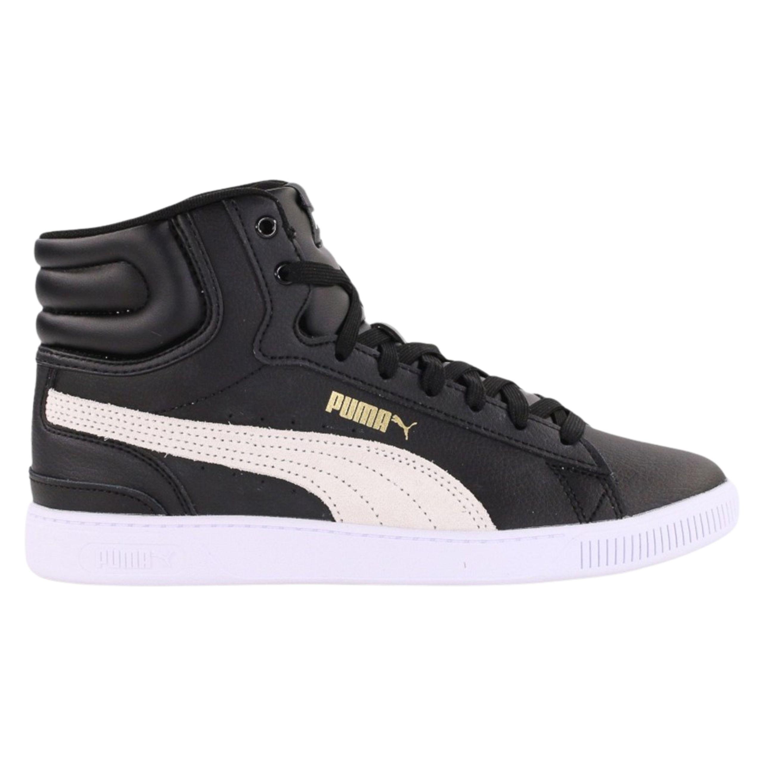 Детские спортивные ботинки PUMA VIKKY V3 MID 38824602 - черные р. 39 чёрный
