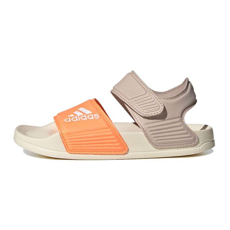 Сандалии Adidas Adilette Удобные Нескользящие Прочные Детские Сандалии Детские Сандалии Серый Оранжевый Белый H06446 29 beige