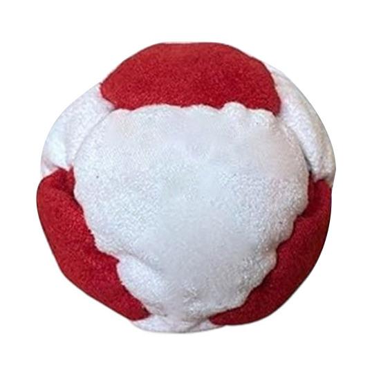 World Footbag, Плетеные вручную мячи для жонглирования для детей и взрослых, Мягкая игрушка для снятия стресса для игр и развлечений на открытом воздухе white Warm Hearth