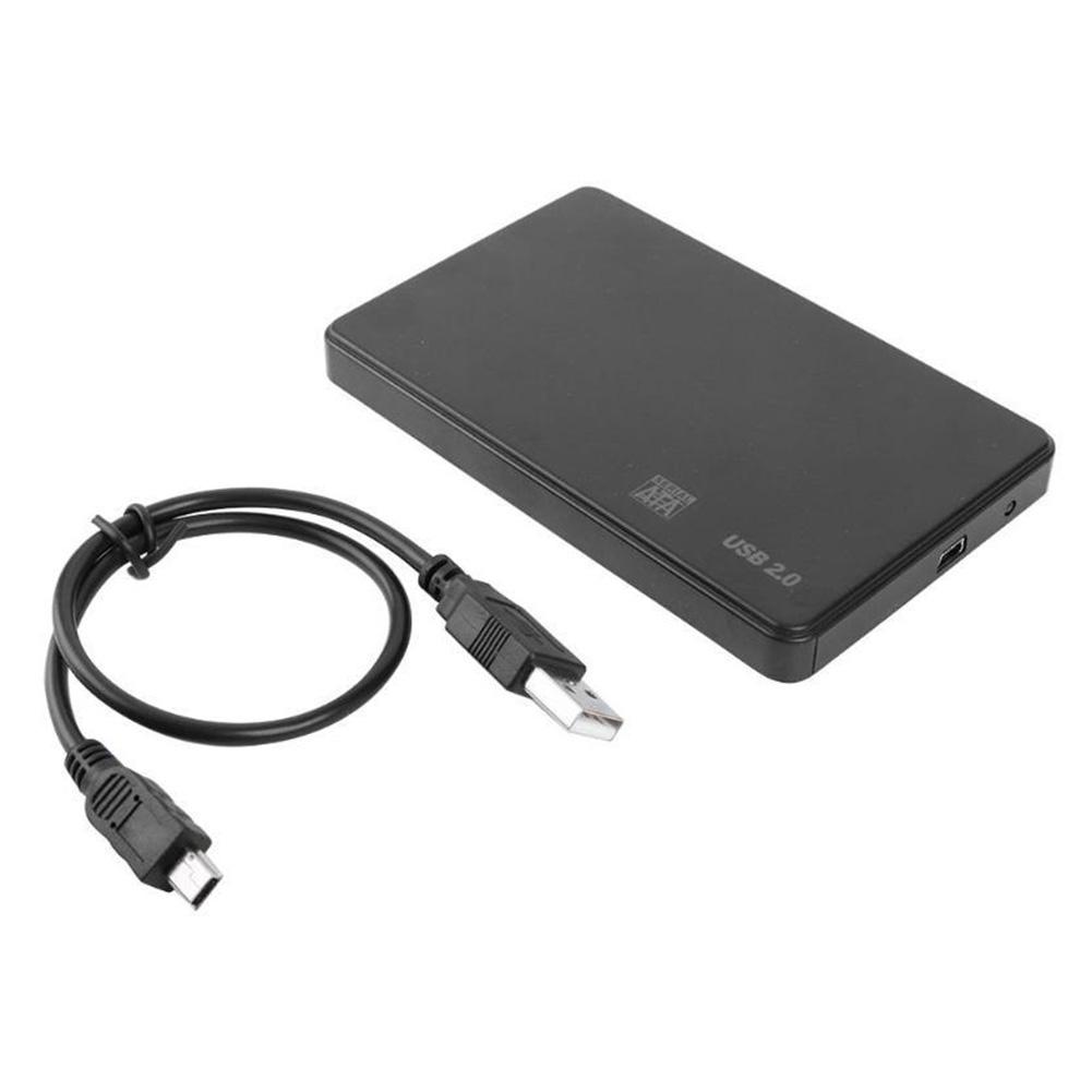2,5-дюймовый SATA SSD HDD адаптер Пластиковый корпус USB 2.0/3.0 Внешний мобильный бокс Кейс для HDD с USB-кабелем Чехол Новый gray Automobile Club