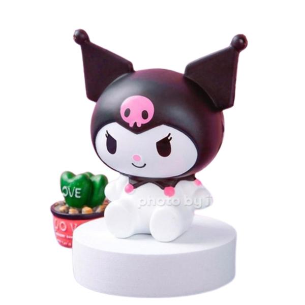 Фигурка персонажей CAGE Mall Sanrio, мягкая мягкая игрушка, 1 шт., популярные корейские игрушки black Board M Factory