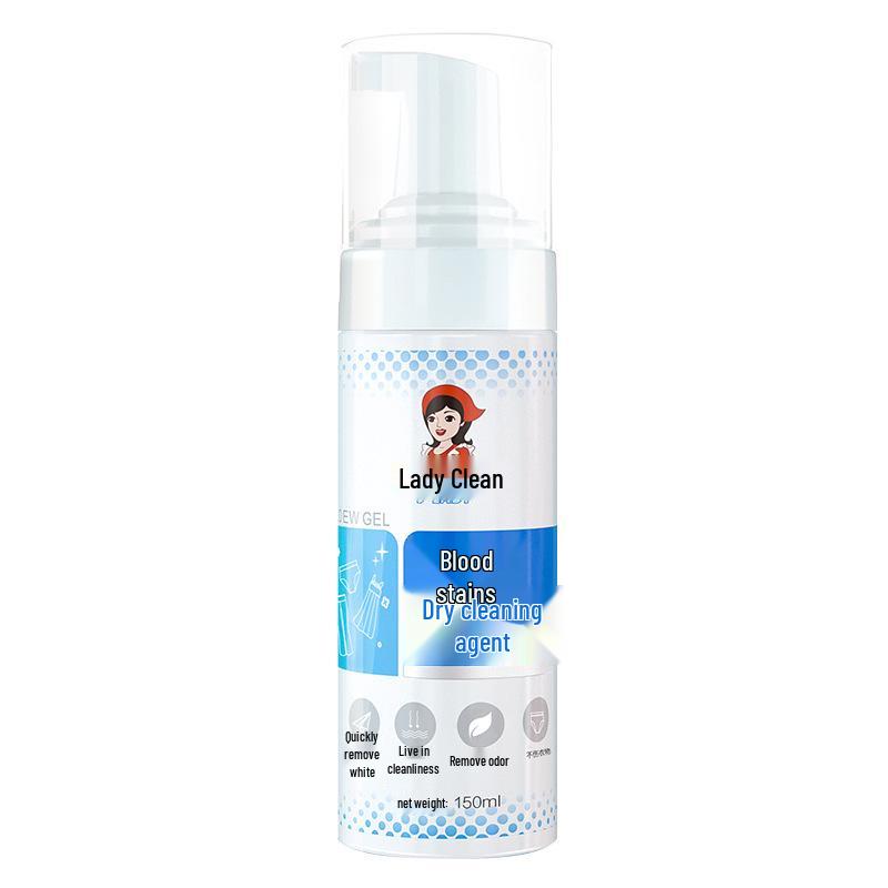 Пена и щетка для химчистки пуховиков и хлопковой одежды white Global Beauty