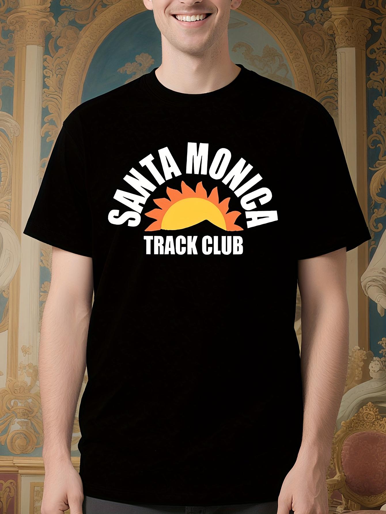 Футболка Santa Monica Track Club - Спортивная футболка со спринтерским... XXL beige No.1 Trendy clothing