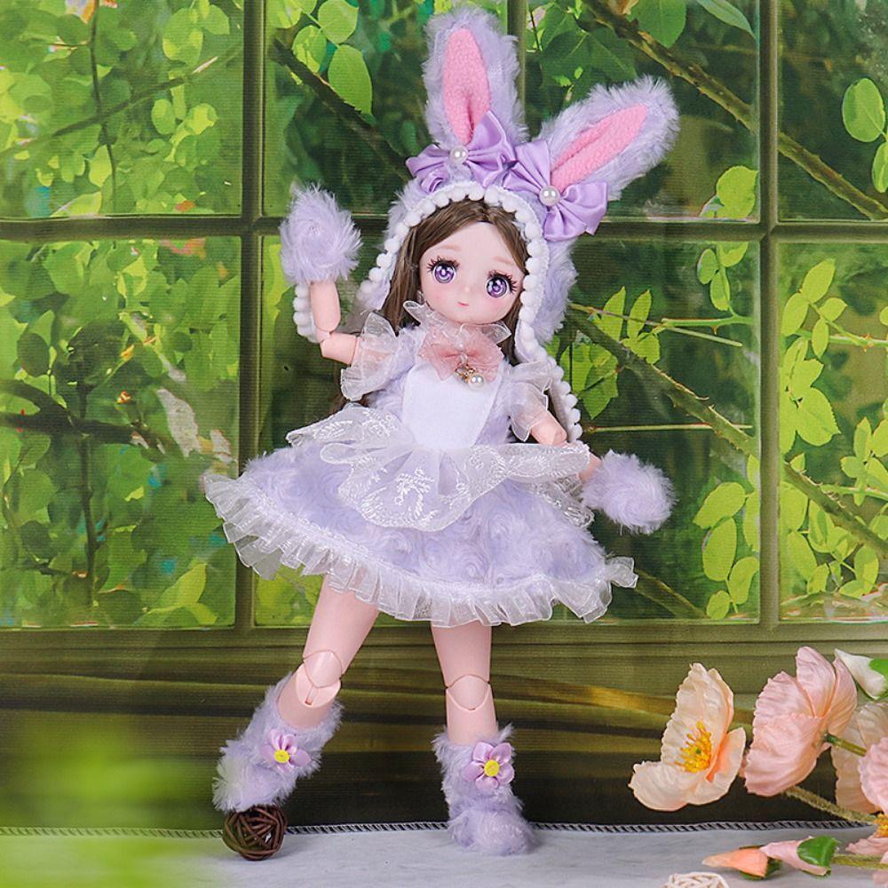 30 см кукла 1/6 Bjd кукла с нарядной одеждой аксессуары принцесса девочка подарок на день рождения black Oran Sky