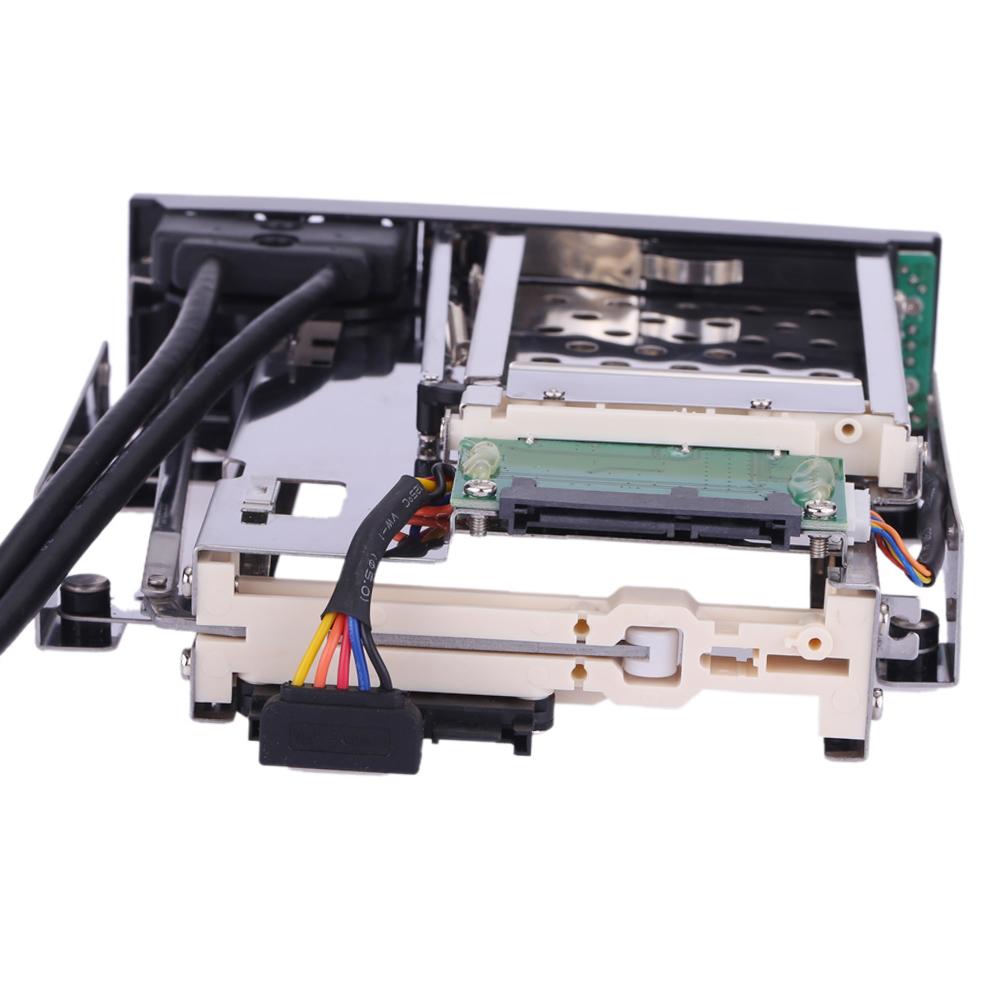Двухсекционный 3,5 + 2,5 дюймовый SATA III лоток-кадди для жесткого диска HDD и SSD, внутренний мобильный рэк, корпус, док-станция с gray mfySpace