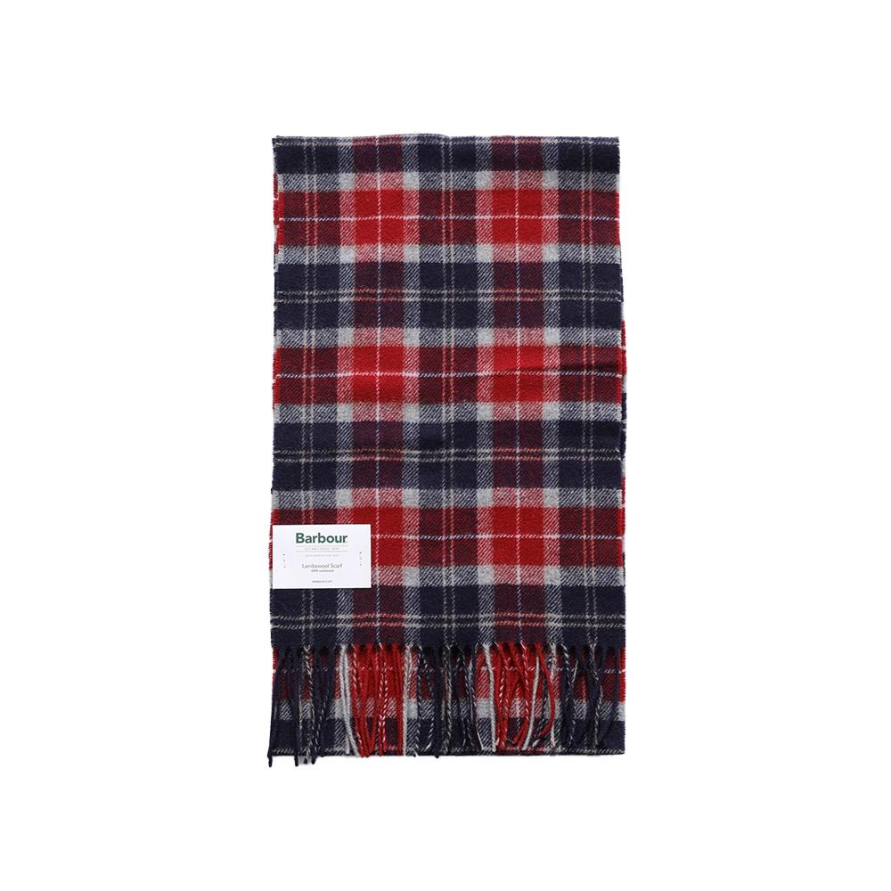 Шарф Barbour Usc0001 Re75 в клетку Tartan с бахромой USC0001 RE75 black TrendMecca Watches