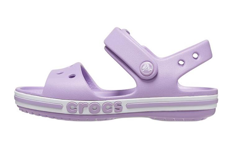 Детские сандалии Crocs Фиолетовые Детские 205400-5PR 25 white