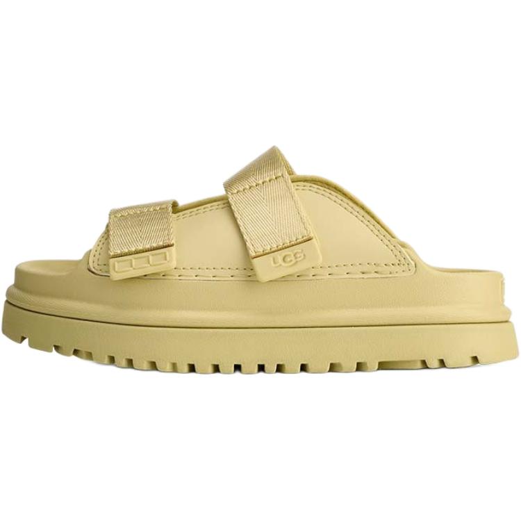 UGG Goldenglow Comfortable Versatile Non-Slip Durable Low-Top Kids Slippers Kids slippers Light-Gold 1166513K-GLDN 35 beige