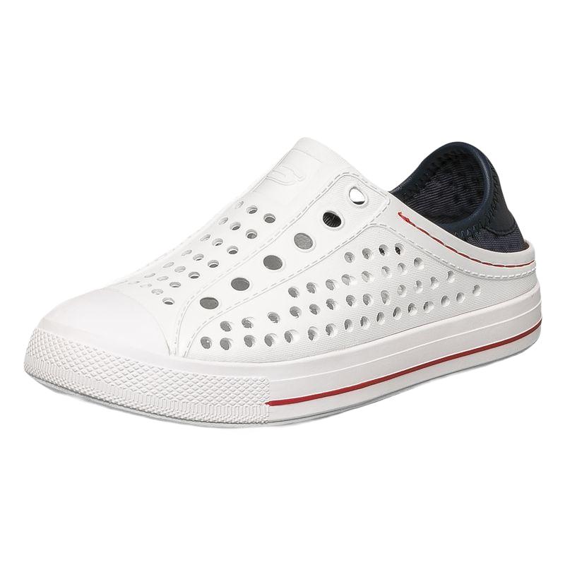 Детские слипоны-сабо Skechers из сетки 91995L US 1.5 white
