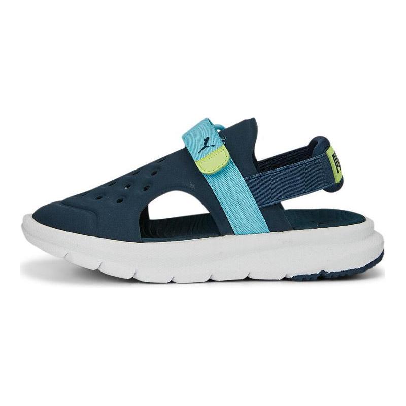 Детские сандалии Puma Evolve AC  Dark Night Lily Pad  390692-02 33 white