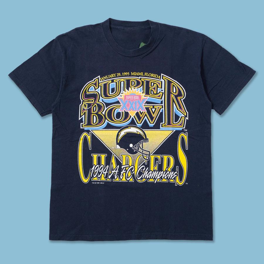 Футболка унисекс San Diego Chargers Vintage 1995 Super Bowl XXIX NFL Sport Football Team S gray 91510104MABM4JH92N