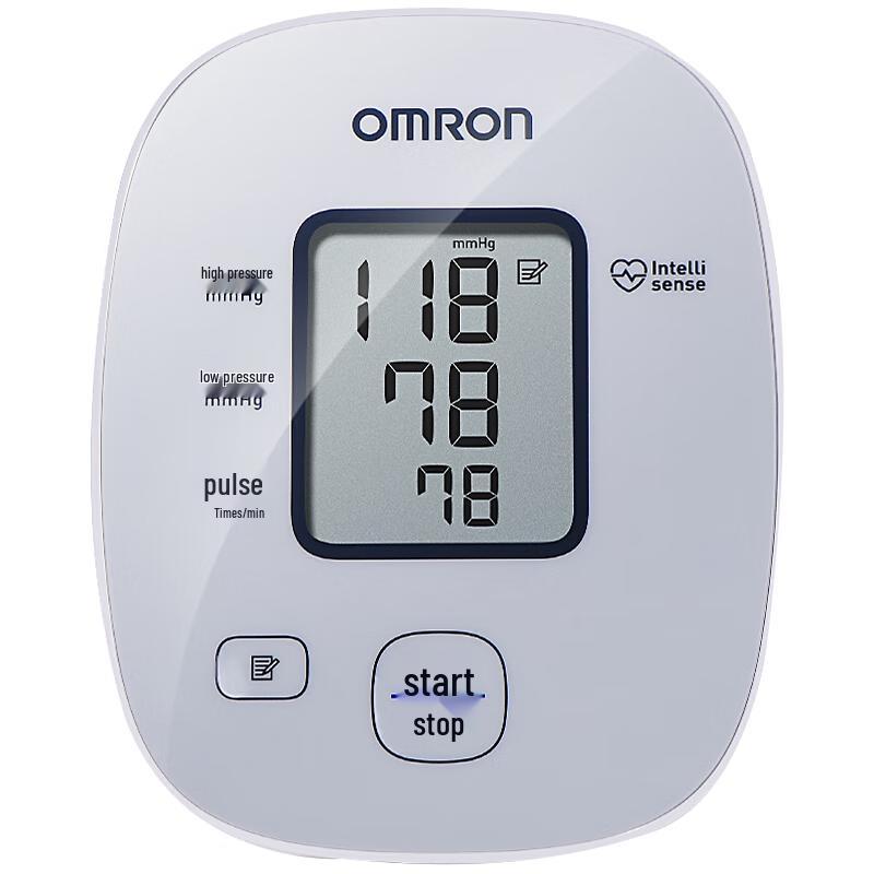 Электронный тонометр Omron для измерения давления на плече gray
