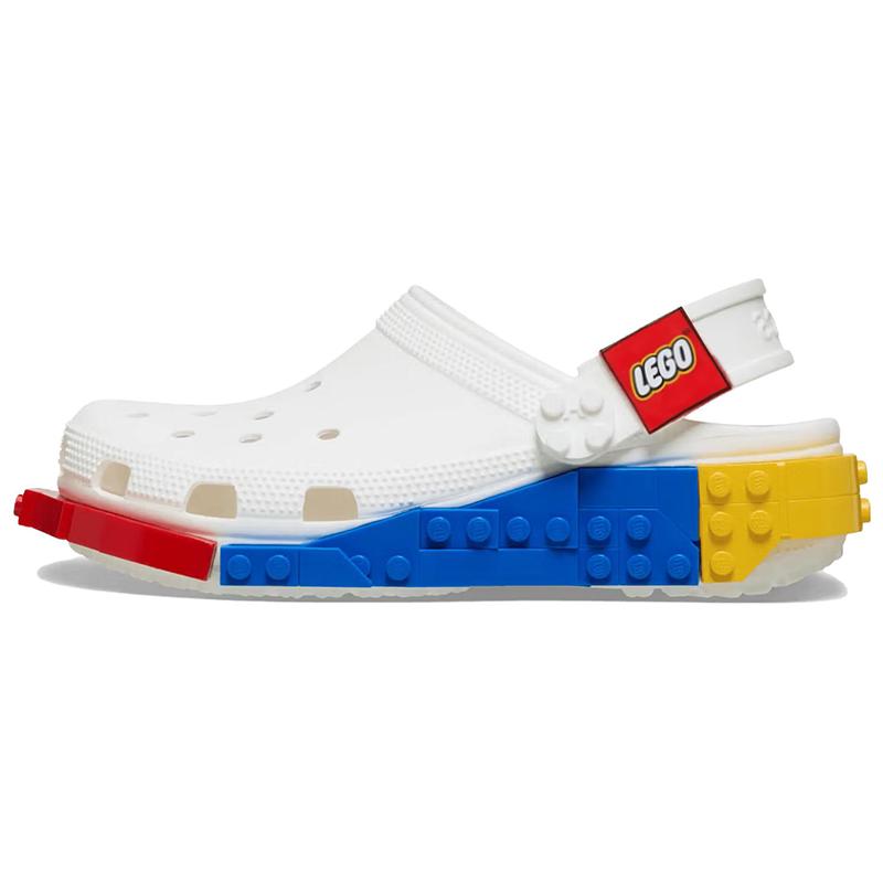 Кроксы x LEGO Клоги Унисекс Белые 211873-100 34-35 blue Crocs