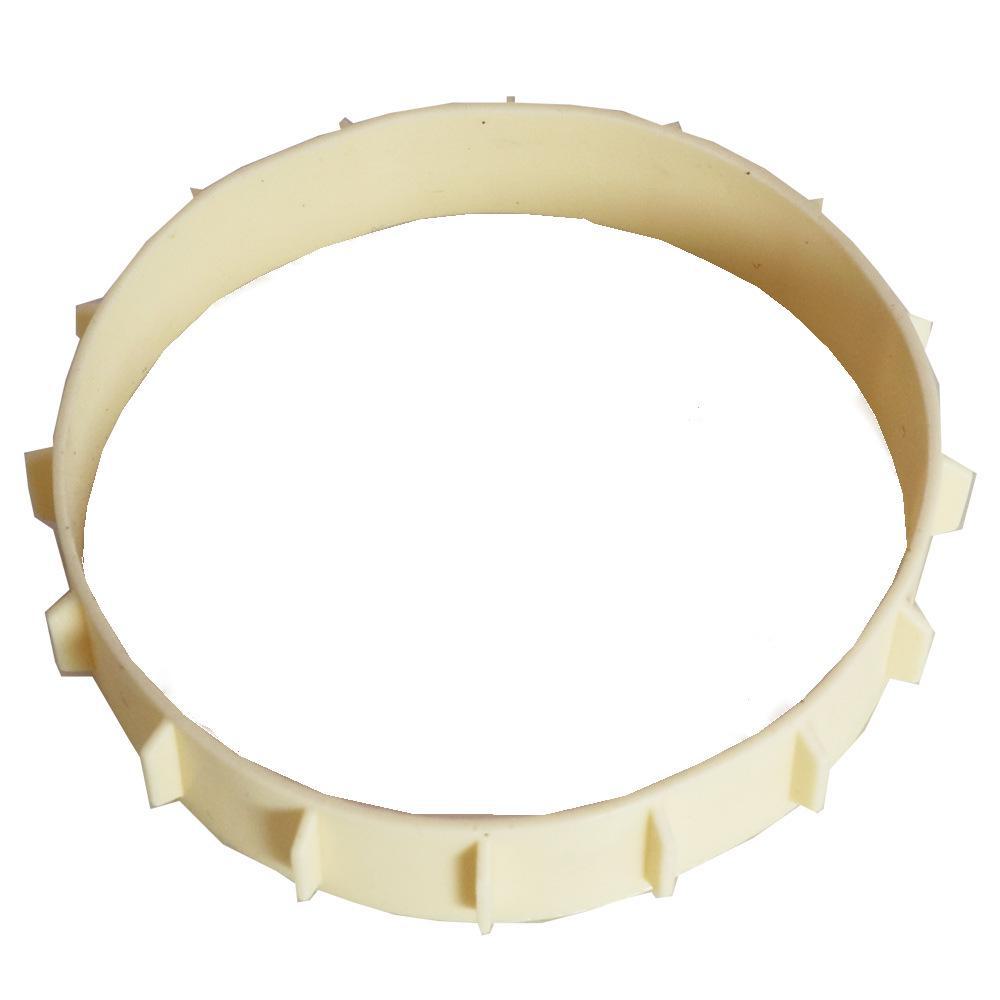 65MM кварцевые часы в форме сердца с силиконовым кольцом – аксессуар для часов beige Super Select