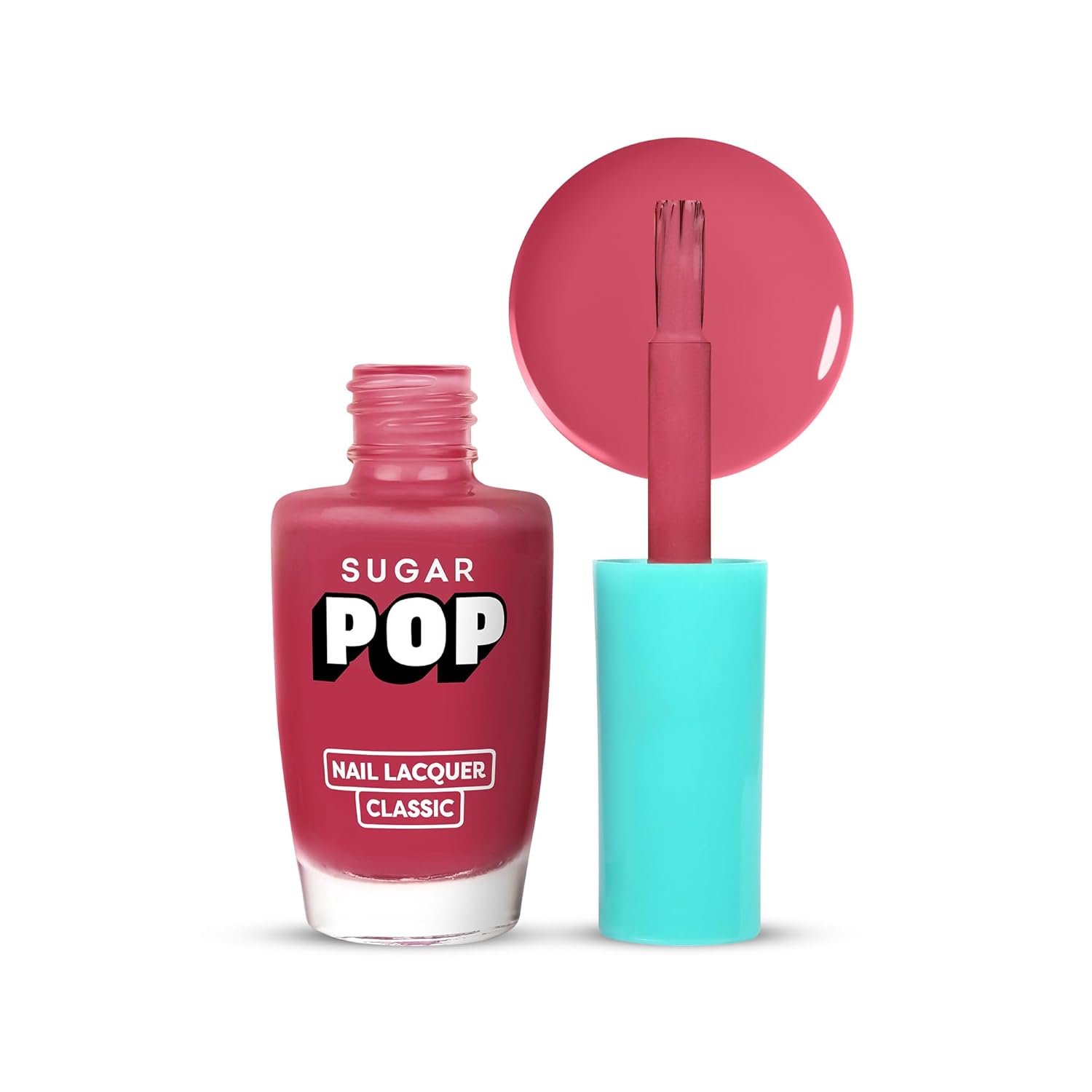 SUGAR POP Лак для ногтей 44 Розовый цветок Стойкий Высокий блеск Быстросохнущий Глянцевое покрытие Набор для маникюра 10 мл pink The Wish Health And Beauty