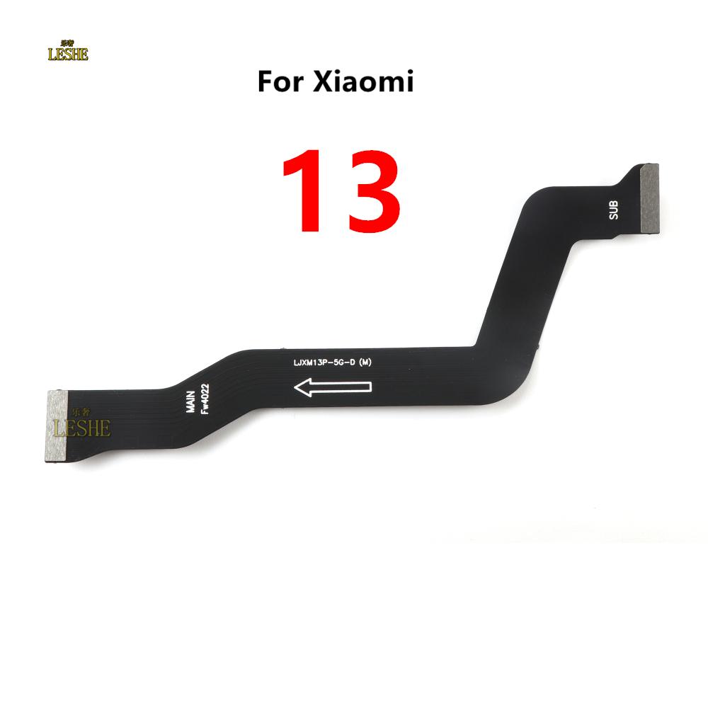LCD Main Board Motherboard Flex Cable For Xiaomi 13 / 13 Pro / 13 Ultra Mainboard Connector Flex Ribbon Part For Mi 13 white Mobile phone repair parts