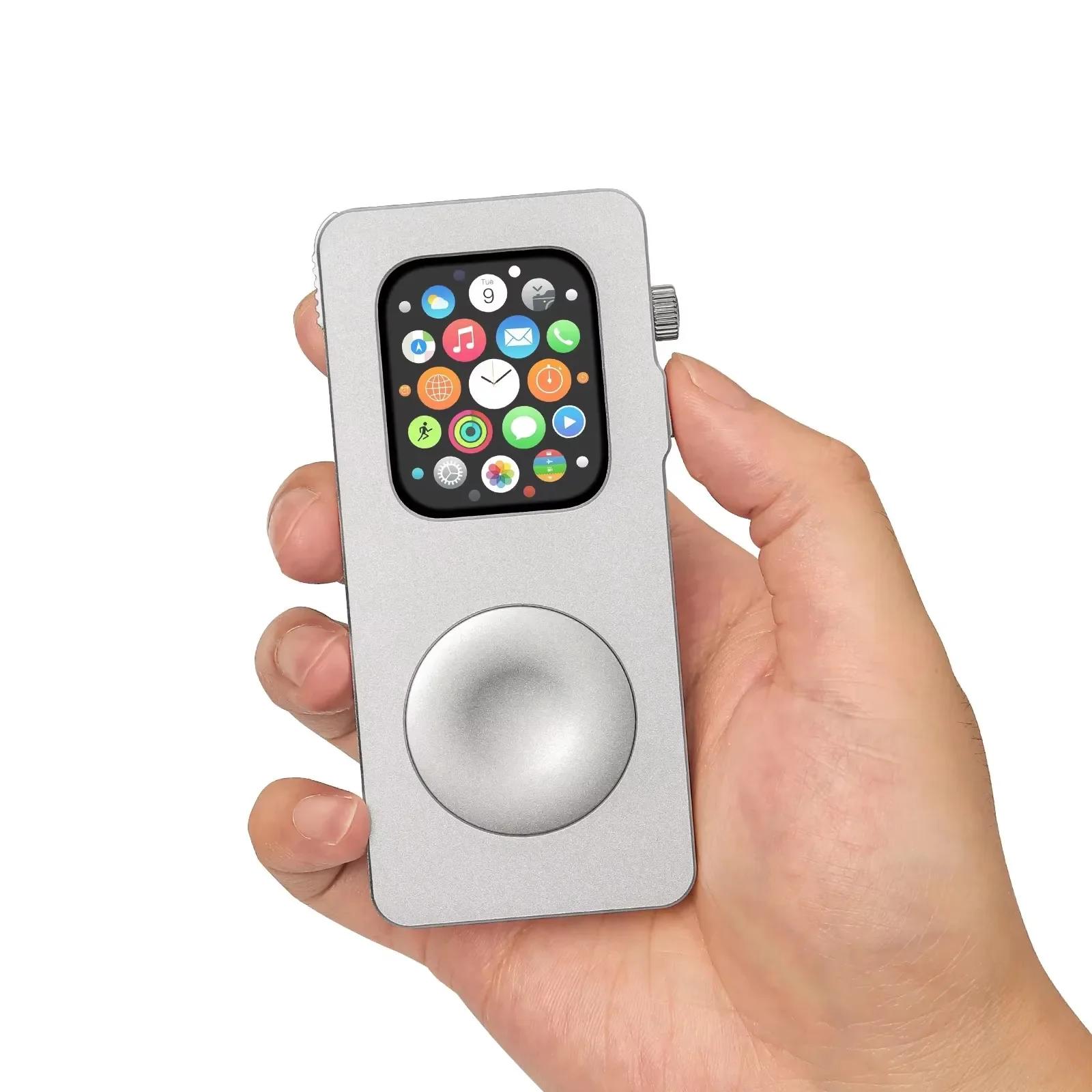 Алюминиевый корпус для Apple Watch S9 8 7 6 Защитный чехол для Iwatch Сменить на IPod для IWatch ultra 49мм S10 46мм 44мм 45мм 44mm белый QINGLONG GOODS