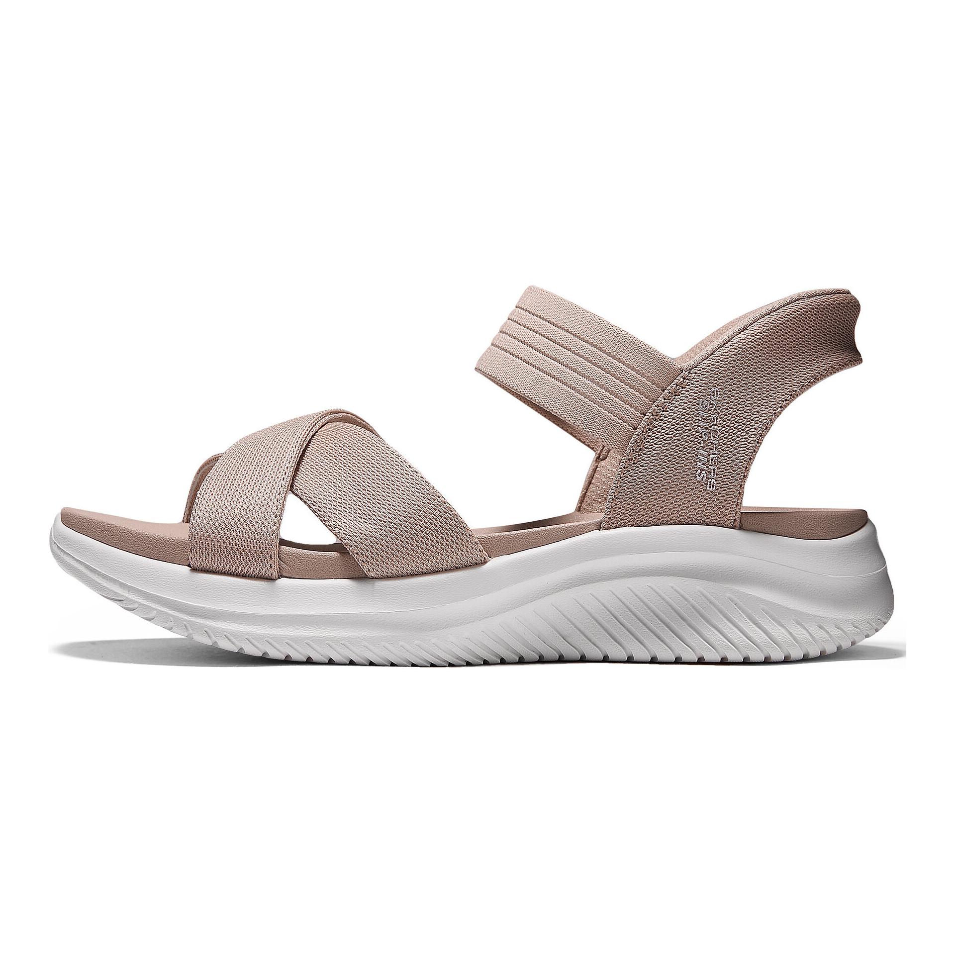 Сандалии Skechers Cali Легкие Мягкие Удобные Ударопрочные Дышащие Детские Сандалии Детские сандалии Телесно-Розовый 119975-BLSH 36 gray