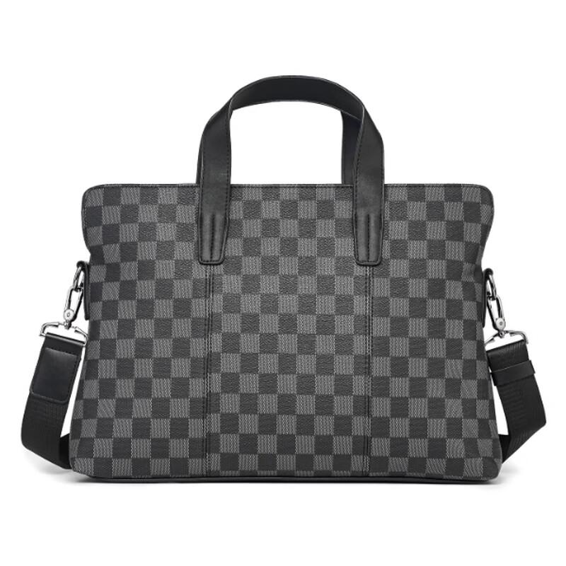 Мужской клетчатый деловой портфель MDNG 10.1-12 inch Laptop gray JDST online