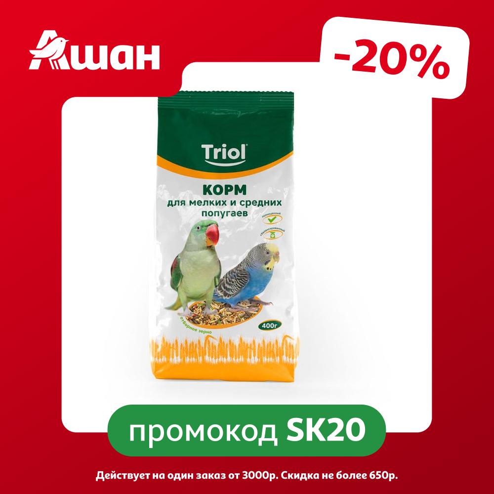 Корм для мелких с средних попугаев Triol, 400 г