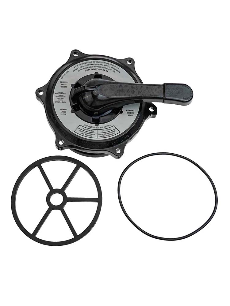Для Hayward SPX0710XBA17 Крышка ключа и сборка ручки для клапана 1 1/2 дюйма SP 710XR50 Запасная часть для многопозиционного клапана China Mainland gray GYROBALL