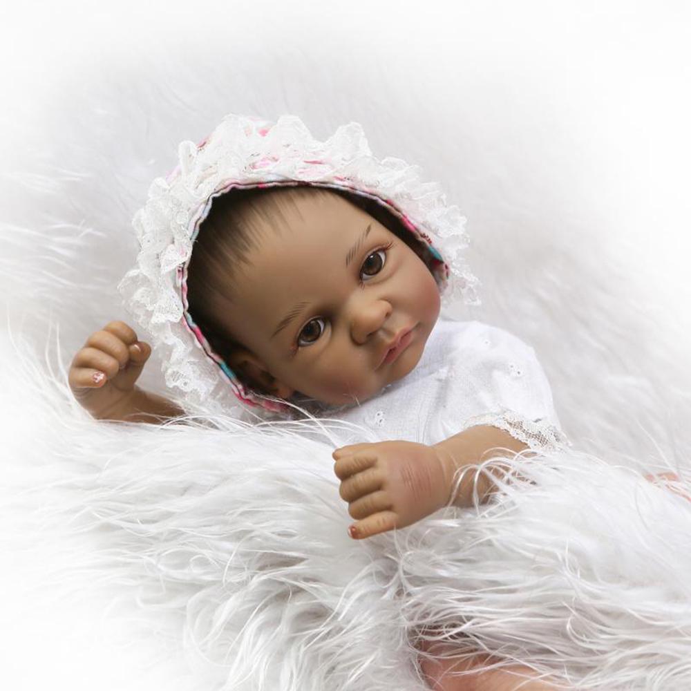 10in Reborn Baby Rebirth Doll Kids Gift All силикагель для девочек brown HarvestOct