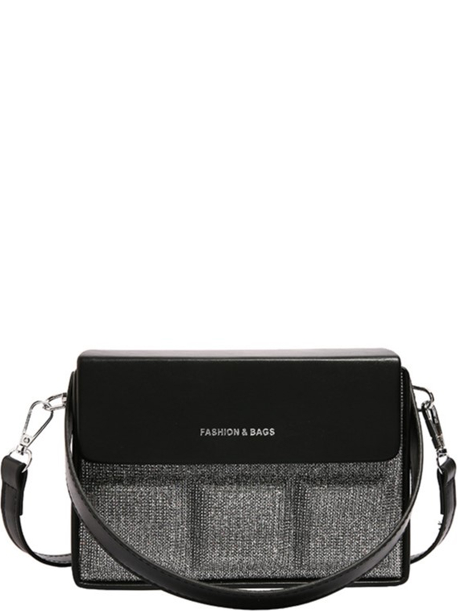 Сумка Multibrand 6827-black/silver