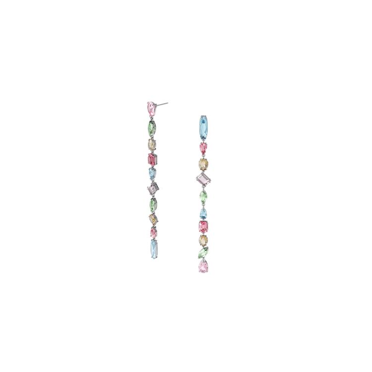 Swarovski Серьги-капли Gema Женские серьги Разноцветные Конфеты 5600979 Shopping Bag,Iridescent,F white