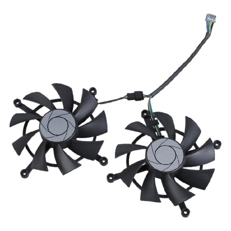 Эффективный вентилятор охлаждения GPU для RTX3060ti 3070 Twin Fan OC Machine Превосходное охлаждение в игровых системах gray Manganese