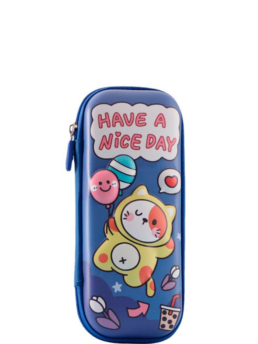 Пенал Multibrand C5-BD020-blue cat
