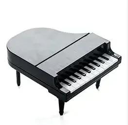 Креативная вилка для десерта и торта в форме пианино, аксессуары для домашнего бара, фруктовая вилка, столовая вилка, пластиковая вилка с клавишами пианино чёрный Homeware Essentials