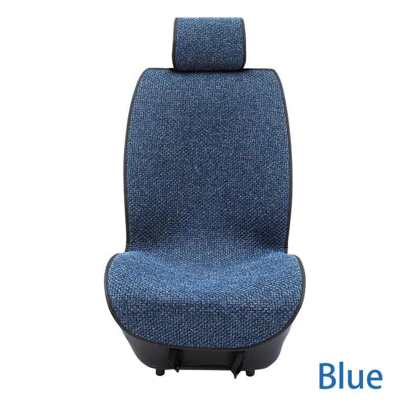 SEAMETAL Breathable Car Seat Cover Sweatproof Linen Automotive Seat Cushion Wear-Resistant Seat Protector for Suv Sedan Truck blue Lntelligent Living Hall