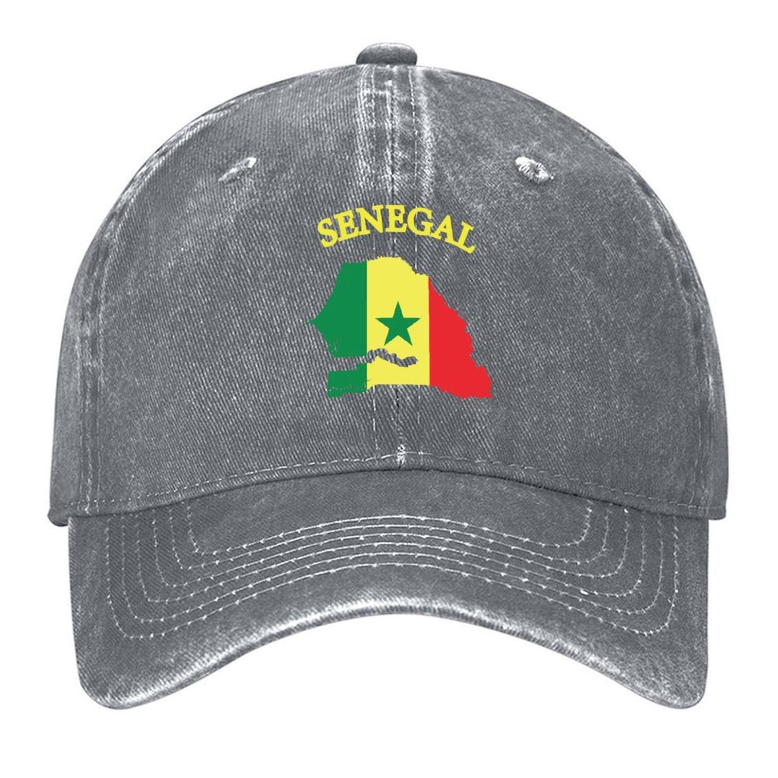 2026 Flag Of Senegal Baseball Cap Anime Hat Tea Hat Fun Hats Hat Man Luxury Caps Women Men s gray HMNGGF CAP
