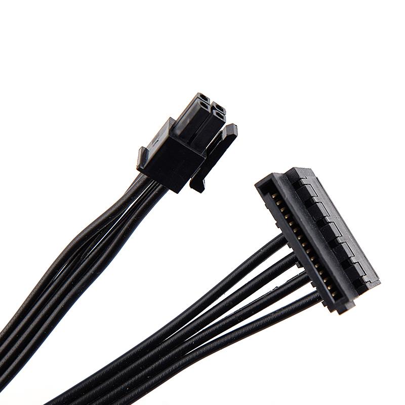 Мини 4Пин к силовым кабелям SSD интерфейса Сата для Леново 510С 510А М410 М415 М610 black Beatury Whp