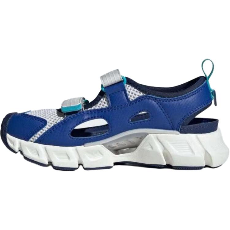 Сандалии Adidas Climacool Удобные Универсальные Нескользящие Прочные Низкие Детские Сандалии Детские Сандалии Сине-Серые KJ3552 28 blue
