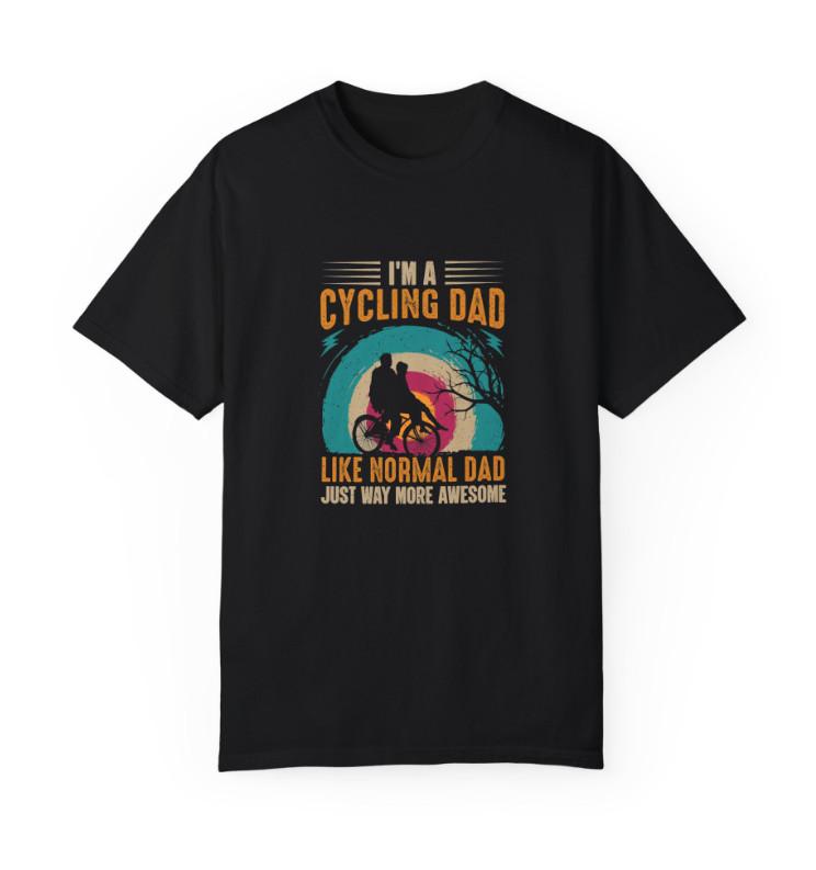 I m a cycling dad like normal dad just way more awesome Bicycle Unisex tee XL brown Direct-Fashion