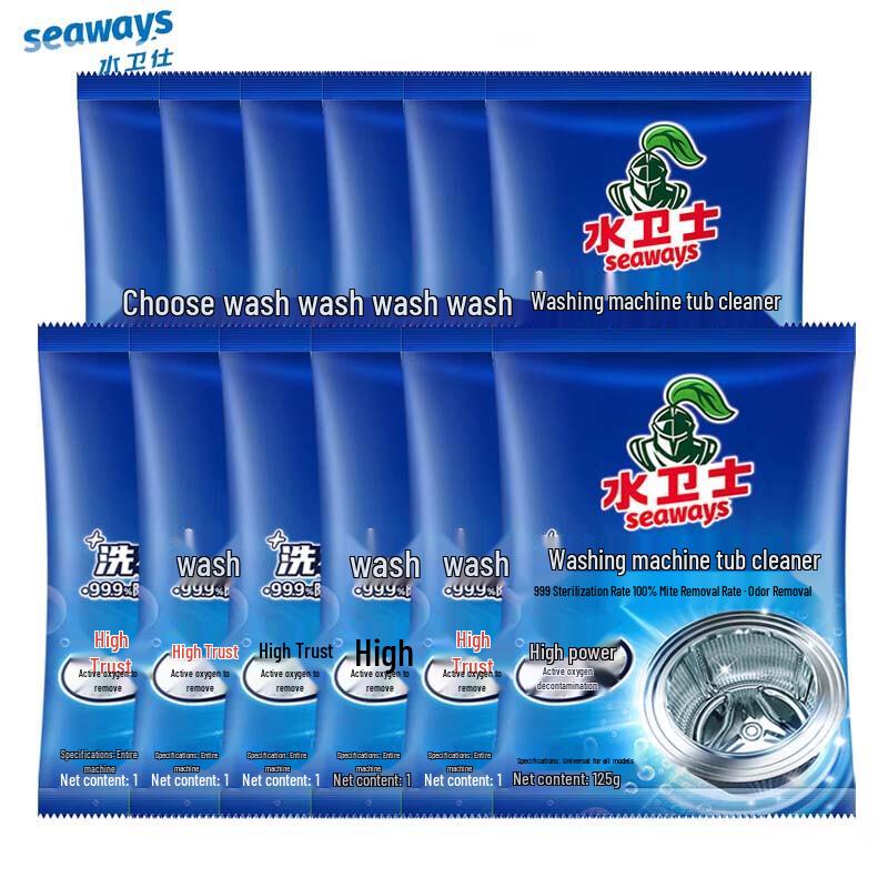 Seaways Washing Machine Cleaner blue