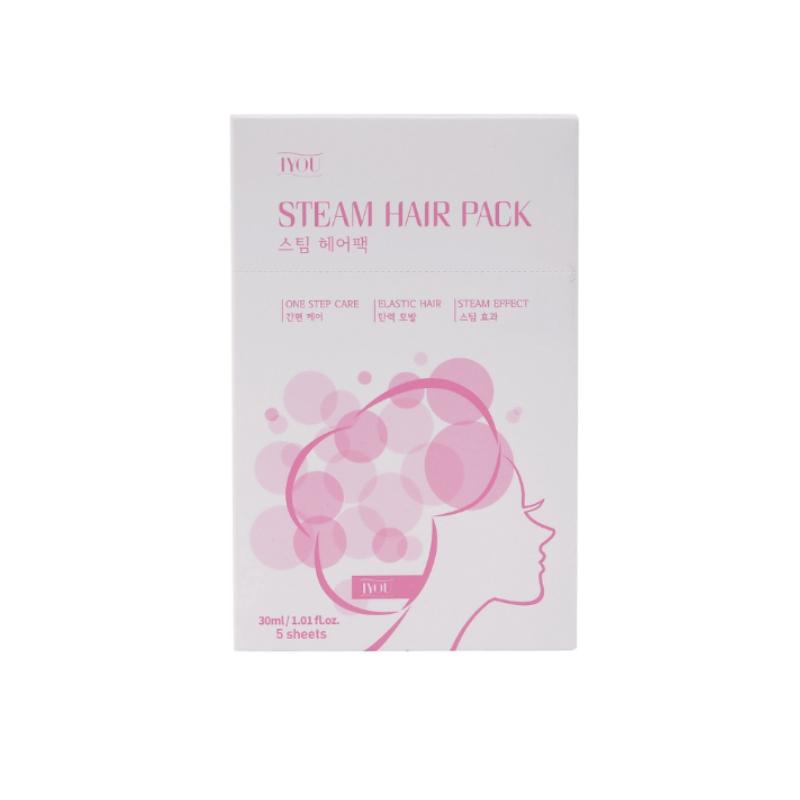 Маска для волос Extreme Damage Hair Steam Hair Pack 30 мл x 5 шт. pink Olive Young
