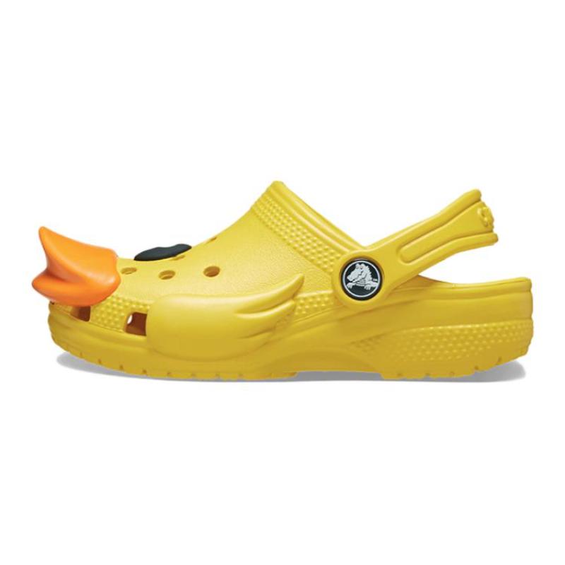 Crocs Смола Удобные и Стильные Детские Сандалии Желтые Детская Модель 29 жёлтый