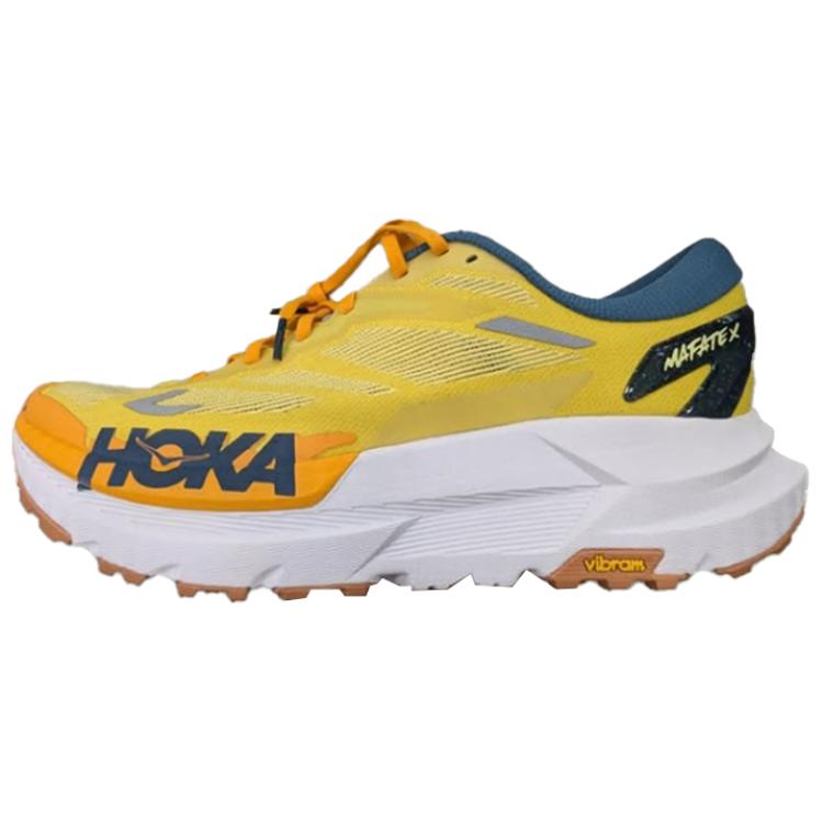 HOKA ONE ONE Mafate X Низкие Кроссовки для Трейлраннинга Бега на Длинные Дистанции Спринтерского Бега Мужские Желтые 1161990-ZTM 43⅓ yellow