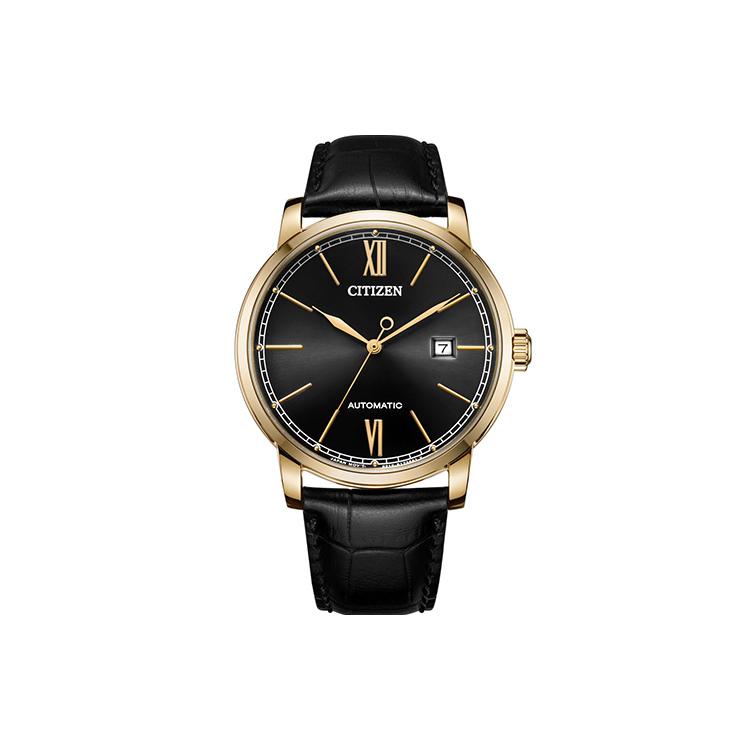Мужские механические наручные часы CITIZEN Коллекция Watch NJ0133-12E Official Supply | black